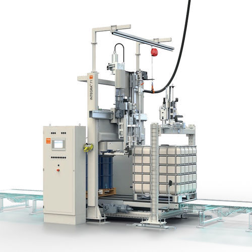Роботизированная наполнительная машина - INTEGRA® 71 - Feige Filling - полностью автоматическая / для бочки на поддоне / IBC