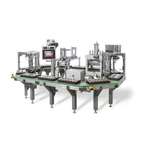 Автоматизированный запаиватель - HC 63 - Hamer Packaging Technology - для блистерной упаковки / модульный