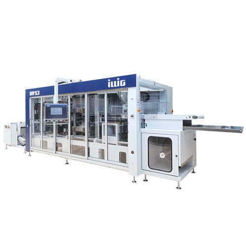 Устройство для термоформования с подачей в рулонах - IC-RV 53d - ILLIG Maschinenbau GmbH & Co. KG - для производства стаканов / автоматическое / вакуумное