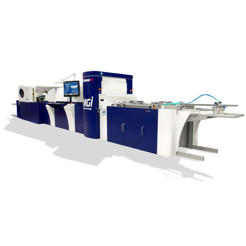 Лакировочная машина для бумаги - JETvarnish 3D - MGI Digital Graphic Technology - УФ