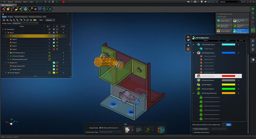 Программное обеспечение для разработки - Apex Generative Design - MSC SOFTWARE - HEXAGON MANUFACTURING INTELLIGENCE - CFAO / промышленное / машины