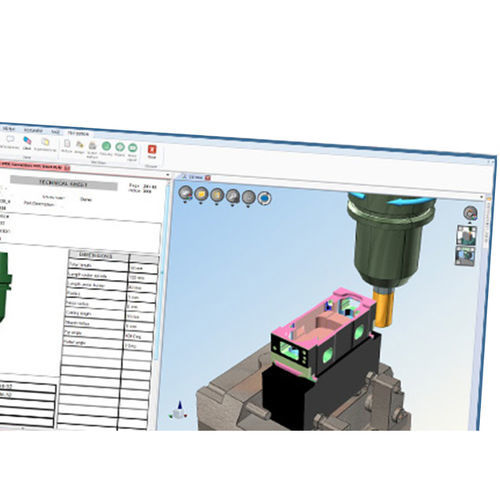 Модуль программного обеспечения моделирования - NCSIMUL NCdoc - MSC SOFTWARE - HEXAGON MANUFACTURING INTELLIGENCE - для визуализации / формирования данных и графиков оборудования / программирования обработки