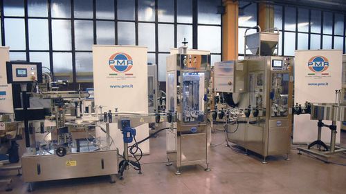 Наполнительная / укупорочная / этикетировочная машина эмульсии - RTE2U - PMR System Group - линейная / для косметической продукции / для флаконов