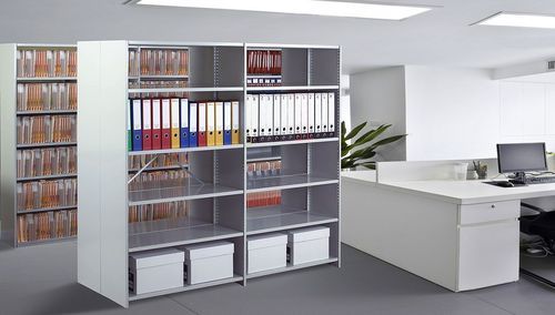 Стеллаж для офиса - POLYPAL Storage Systems - с полкой / регулируемый / модульный