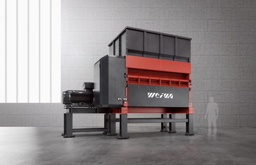 Вторичный измельчитель - FineCut 2500 - WEIMA Maschinenbau GmbH - с 1 валом / для картона / для твердых и сыпучих отходов