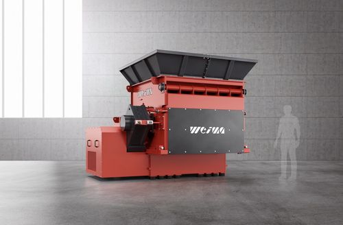 Первичный измельчитель - S5.20 lift-up - WEIMA Maschinenbau GmbH - с 1 валом / твердого диска / для картона