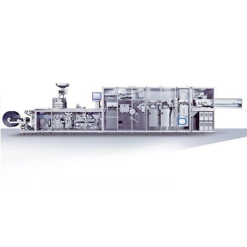 Упаковочная машина под блистером - B 1880 - Uhlmann Pac-Systeme GmbH & Co. KG - автоматическая / непрерывного действия / со скреплением