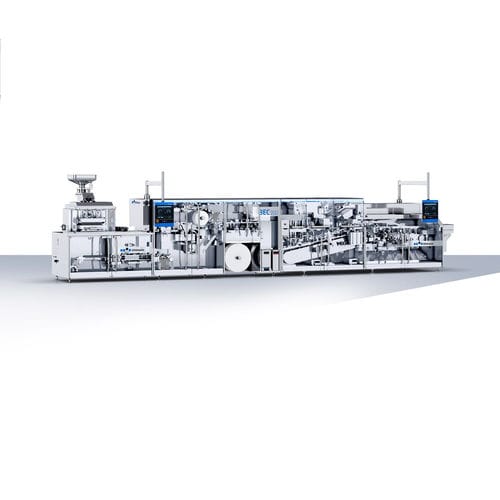 Горизонтальная машина для укладки в картонные коробки - BEC 200 - Uhlmann Pac-Systeme GmbH & Co. KG - для фармацевтической промышленности / компактная / для блистера