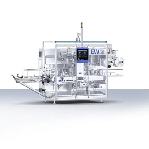 Упаковочная машина в конце линии - EW 60  - Uhlmann Pac-Systeme GmbH & Co. KG - с сервоприводом / c пленкой / для фармацевтической промышленности
