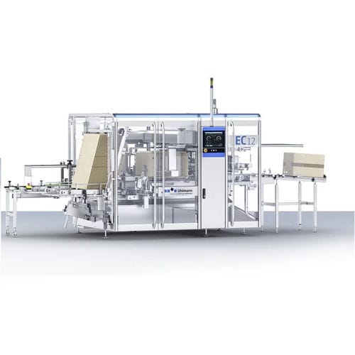 Горизонтальный станок для укладывания в ящики - EC 12 - Uhlmann Pac-Systeme GmbH & Co. KG - автоматический / для гибкой упаковки / для упаковки фармацевтической продукции