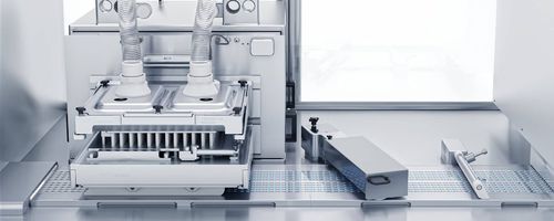 Вибрационное подающее устройство - SimTap - Uhlmann Pac-Systeme GmbH & Co. KG - ротационное / для упаковочной машины / для твердых веществ