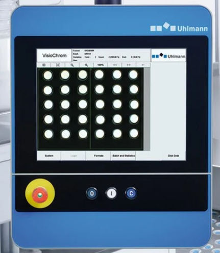 Система контроля CCD - VisioChrom series - Uhlmann Pac-Systeme GmbH & Co. KG - CMOS / статическая / автоматическая