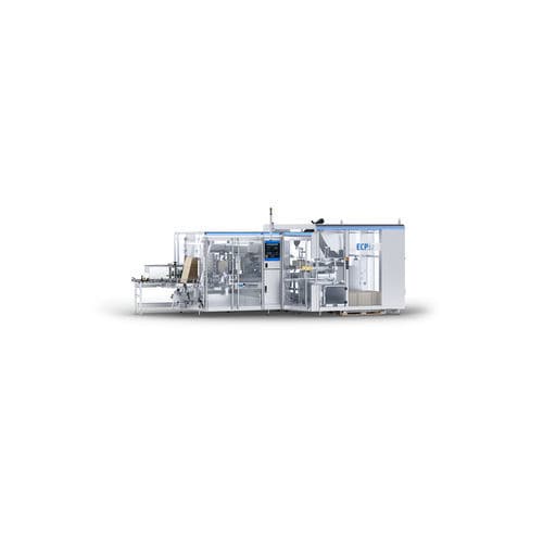 Горизонтальный бутылкоукладчик / штабелеры - ECP 12 - Uhlmann Pac-Systeme GmbH & Co. KG - полностью автоматический / для картона / для погрузно-разгрузочных работ