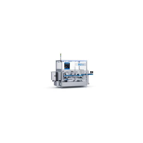 Горизонтальный выпрямитель бутылок - BU 300 - Uhlmann Pac-Systeme GmbH & Co. KG - с непрерывным движением / для фармацевтической промышленности