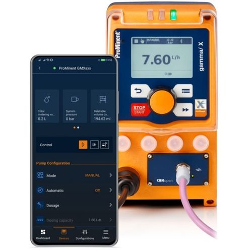 Мобильное приложение для насоса - DULCONNEX Blue - ProMinent Group - для управления / Android / iOS