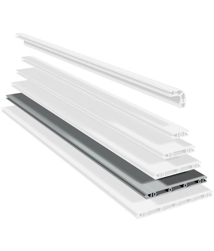 Профиль из алюминия - Panel profiles PP 50 - PP 250 - isel Germany - пазованный / плоский / прямоугольный