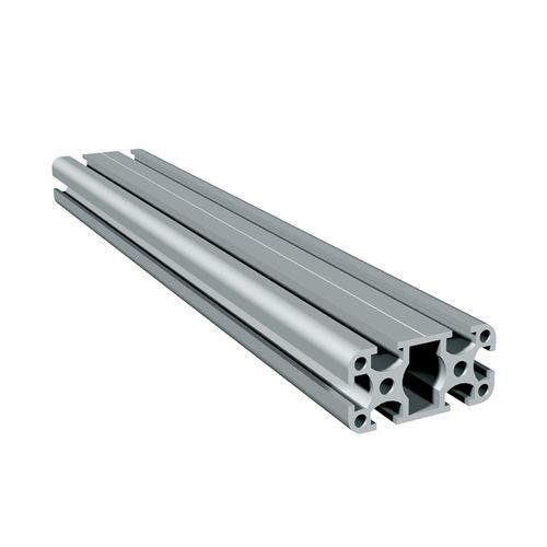 Профиль из алюминия - Universal profiles PU 25 / PU 50 - isel Germany - пазованный / плоский / прямоугольный