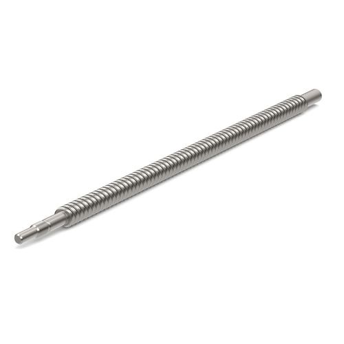 Шариковый винт из стали - Ball screw spindles  - isel Germany - скрученный