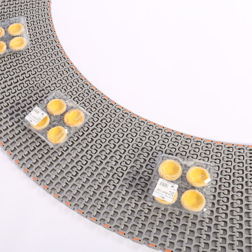 Модульная конвейерная лента - HS-300B /45mm picth - Huanan Xinhai (Shenzhen) Technology Co.,Ltd. - изогнутая / из полиоксиметилена / из PP