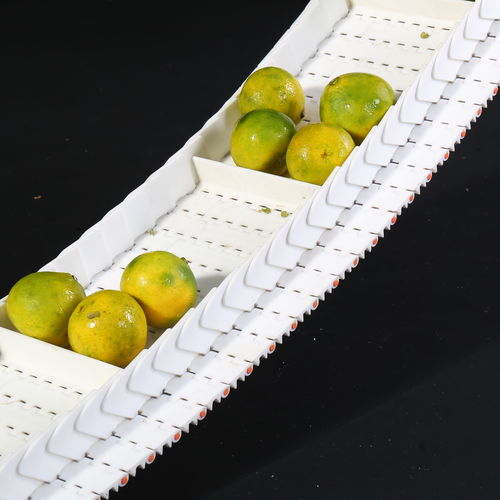 Модульная конвейерная лента - HS-200A+Side Wall+Cleat/25.4MM picth - Huanan Xinhai (Shenzhen) Technology Co.,Ltd. - из PP / промышленная / высокое сопротивление