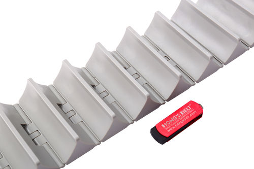 Конвейерная цепь из полиоксиметилена - HS-820-K325-26mm  - Huanan Xinhai (Shenzhen) Technology Co.,Ltd. - с зажимом