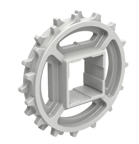 Шестерня с прямозубым зацеплением - HS-2500 Series - Huanan Xinhai (Shenzhen) Technology Co.,Ltd. - со ступичным узлом