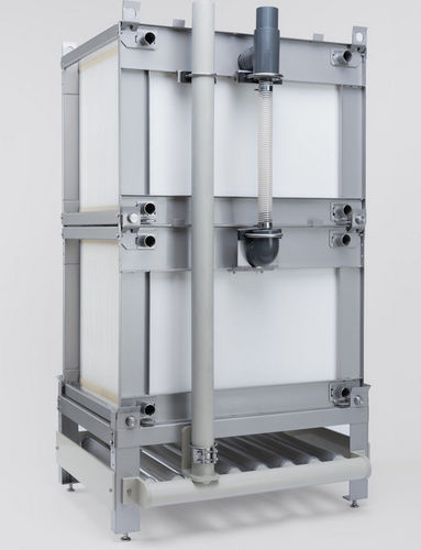 Биологически чистая станция очистки сточных вод - BIO-CEL M+ series - MANN+HUMMEL Water & Fluid Solutions - контейнеризованная