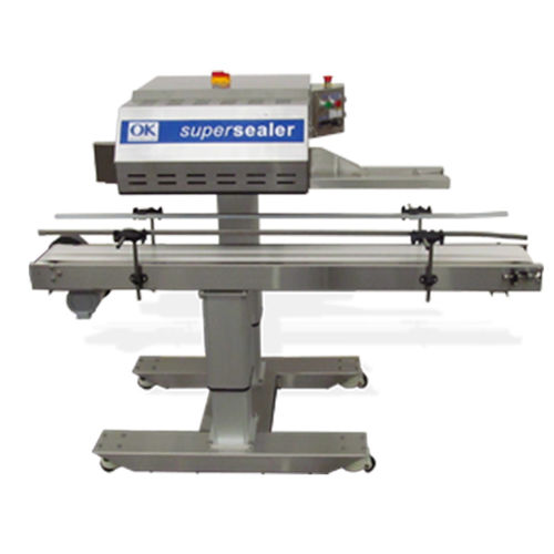 Ротационный запаиватель - Supersealer SS2 - OK International - горячим воздухом / полуавтоматический / для мешков