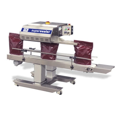 Ротационный запаиватель - Supersealer SB20 - OK International - полуавтоматический / для мешков / для пищевой промышленности
