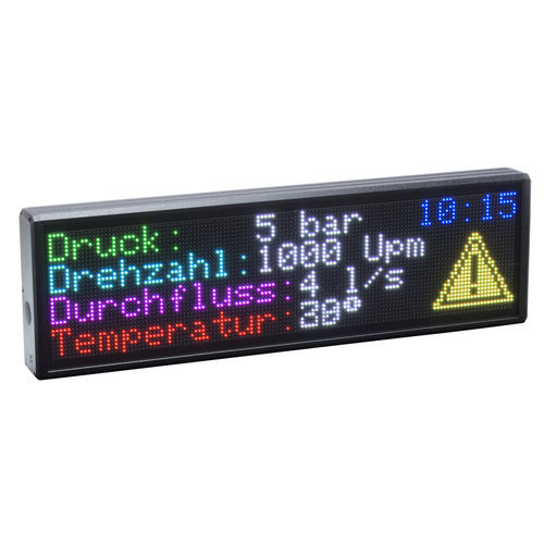 Табло LED - DMD128 - esitron-electronic - цифровое / цветное / графическое