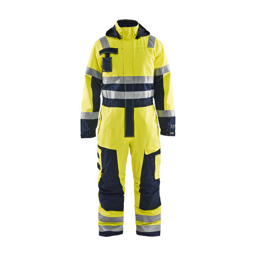 Рабочий рабочий костюм - 636815303389  - BLAKLADER WORKWEAR - непромокаемый / высокая видимость / огнестойкий