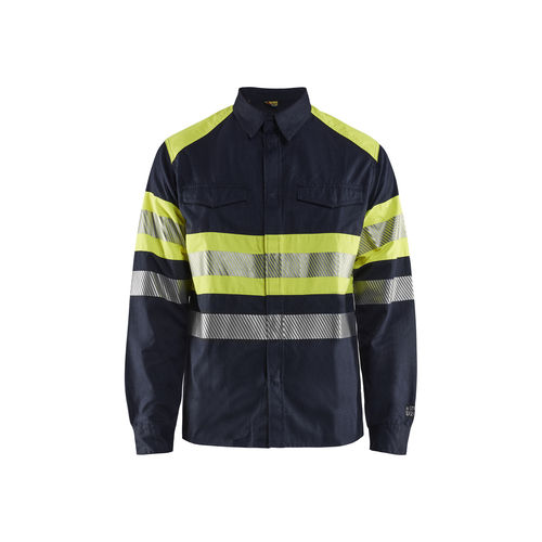 Рабочая рубаха - 322915178933  - BLAKLADER WORKWEAR - высокая видимость / из хлопка / из полиамида