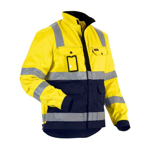 Рабочая куртка - 402318043389 series - BLAKLADER WORKWEAR - высокая видимость / из хлопка / из полиэстера