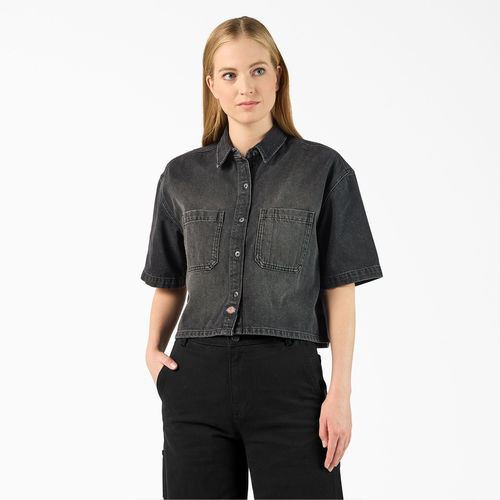 Рабочая рубаха - DICKIES - из хлопка / из джинсовой ткани / для женщин