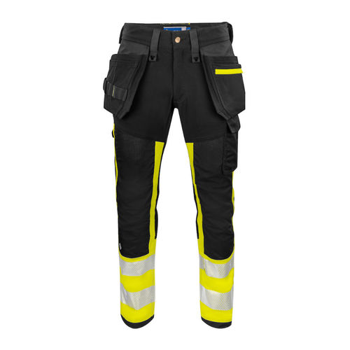Рабочий брюки - 6540 - PROJOB swedish workwear - высокая видимость / из хлопка / из полиэстера