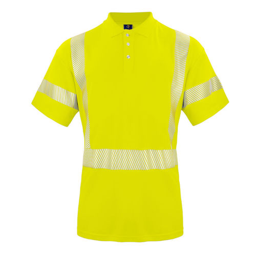 Рабочая футболка - 6015 - PROJOB swedish workwear - высокая видимость / из хлопка / из полиэстера