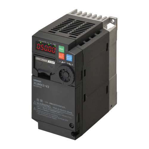 Трехфазовый вариатор скорости - MX2 series - Omron Electronics GmbH - монофазовый / Modbus / встраиваемый