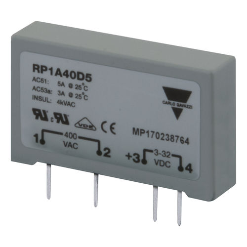 Статическое реле AC - RP1A23D5 - CARLO GAVAZZI - PCB / мощности