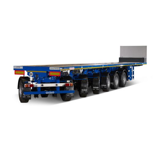 Прицеп вертлюг - OVB BALLASTTRAILER - NOOTEBOOM - с пневматической подвеской / шестиосный / буксируемый