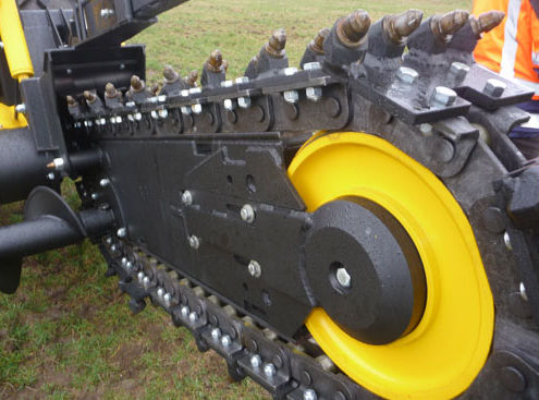 Цепной шпонострогальный станок - AFT100  - AFT TRENCHERS LIMITED - для установки на трактор / для трактора / для гражданского строительства