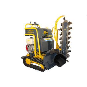 Цепной шпонострогальный станок - AFTraction  - AFT TRENCHERS LIMITED - гусеничный / с двигателем