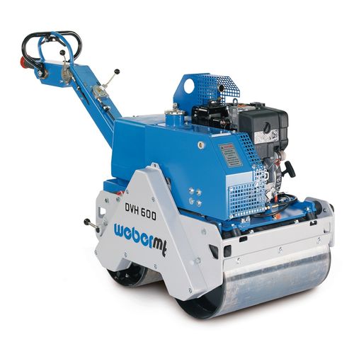 Двухвальцовый каток - DVH 600 - WEBER MASCHINENTECHNIK - ручной