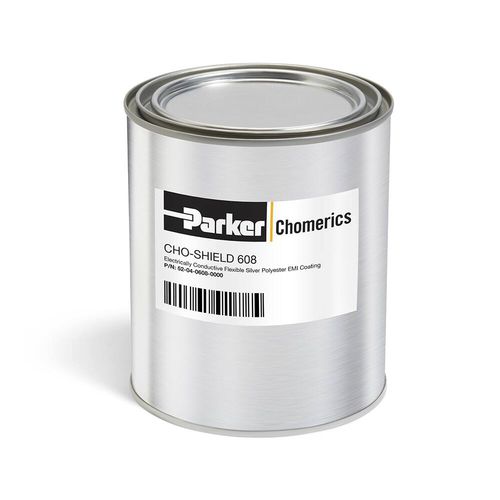 Краска с защитными материалами от ЭМИ - CHO-SHIELD® 608 - Parker Chomerics Division - однокомпонентная / эпоксидная / для полиэстера