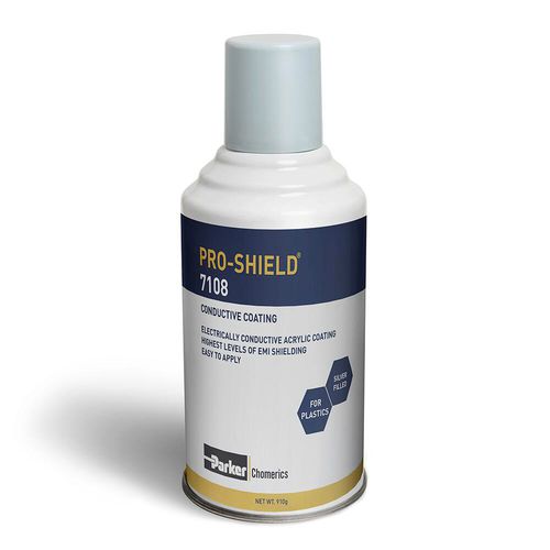 Антикоррозионная краска - PRO-SHIELD® 7108 - Parker Chomerics Division - с защитными материалами от ЭМИ / однокомпонентная / аэрозольная