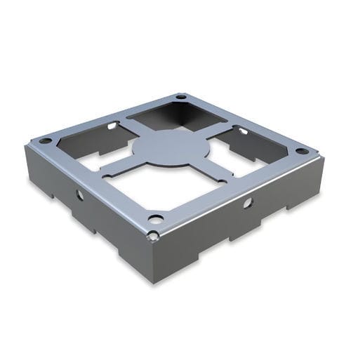 Защитный материал EMI - 81-03-182 series - Parker Chomerics Division - установленный на карте / РЧ / коробка
