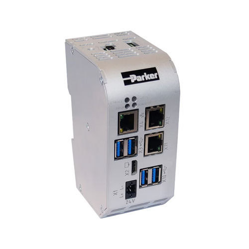 Встроенный программируемый автоматический контроллер - PAC series - Parker Electromechanical and Drives Division Europ - на DIN-рейке / в сети Ethernet / EtherCAT