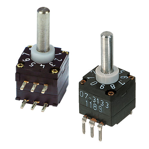 Переключатель кодирования - 07 series - Elma Electronic AG - поворотный / однополюсный / с защитой