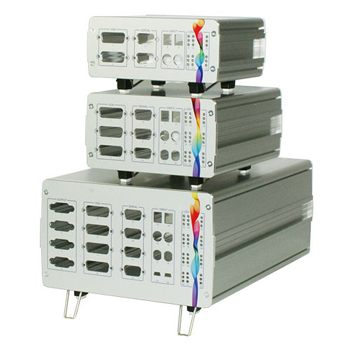 Корпус для письменного стола - Guardbox-33-easy - Elma Electronic AG - модульный / квадратный / из алюминия