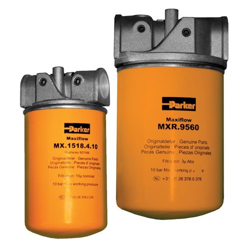 Гидравлический фильтр - Maxiflow series - Parker Hydraulic and Industrial Filtration Divisio - с корзиной / под давлением / промышленный