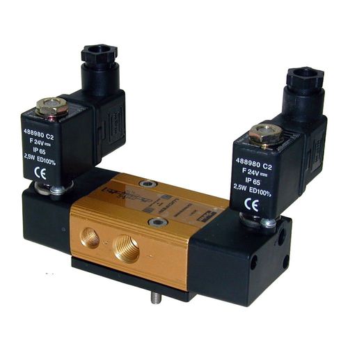 Электромагнитный клапан с прямым приводом - 342N series  - Parker Fluid and climate Controls Europe - 5 каналов / вода / для газа